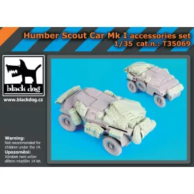   Black Dog T35069 Humber Scout car Mk I accessories set for Bronco models makett dioráma kiegészítő (1/35)