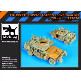   Black Dog T35076 HUMVEE Special forces conversion set for Tamiya makett dioráma kiegészítő (1/35)