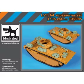   Black Dog T35085 LVT A4 accessories set for Italeri makett dioráma kiegészítő (1/35)