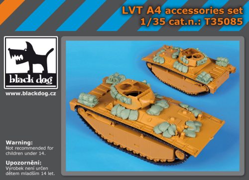 Black Dog T35085 LVT A4 accessories set for Italeri makett dioráma kiegészítő (1/35)