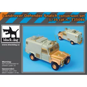   Black Dog T35086 Landrover Defender Snatch conversion set for Hobby Boss makett dioráma kiegészítő (1/35)