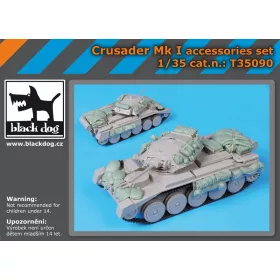   Black Dog T35090 Crusader Mk I accessories set for Italeri makett dioráma kiegészítő (1/35)