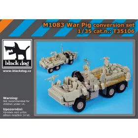   Black Dog T35106 M 1083 War Pig accessories set for Trumpeter makett dioráma kiegészítő (1/35)