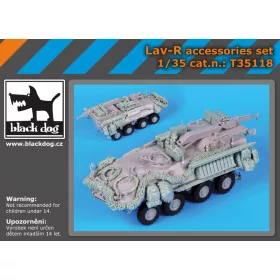   Black Dog T35118 LAV-R accessories set for Trumpeter makett dioráma kiegészítő (1/35)