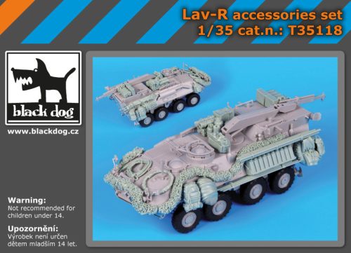 Black Dog T35118 LAV-R accessories set for Trumpeter makett dioráma kiegészítő (1/35)