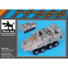   Black Dog T35120 ASLAV -PC Phase 3 for Trumpeter makett dioráma kiegészítő (1/35)