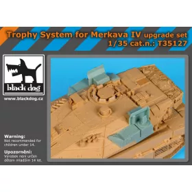   Black Dog T35127 Trophy systém for Merkava IV for Hobby Boss makett dioráma kiegészítő (1/35)