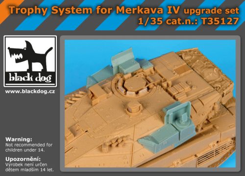 Black Dog T35127 Trophy systém for Merkava IV for Hobby Boss makett dioráma kiegészítő (1/35)