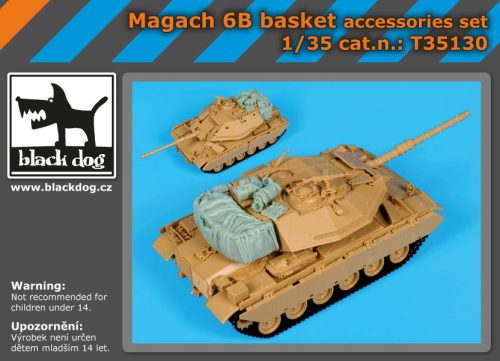 Black Dog T35130 Magach 6B for Academy makett dioráma kiegészítő (1/35)