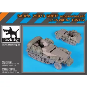   Black Dog T35132 Sd.Kfz 2503 Greif for Dragon makett dioráma kiegészítő (1/35)