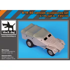   Black Dog T35133 BTR 40 accessories set for Trumpeter makett dioráma kiegészítő (1/35)