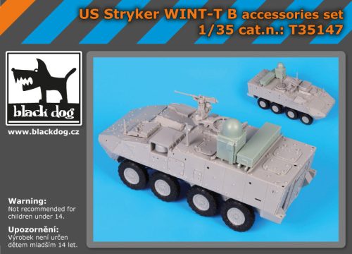 Black Dog T35147 US Stryker WINT -T B accessories set for Trumpeter makett dioráma kiegészítő (1/35)