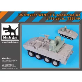   Black Dog T35149 US Stryker WINT -T C accessories set for Trumpeter makett dioráma kiegészítő (1/35)