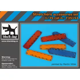   Black Dog T35153 Stretchers accessories set makett dioráma kiegészítő (1/35)