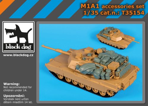 Black Dog T35154 M1A1 accessoriesset for Dragon makett dioráma kiegészítő (1/35)