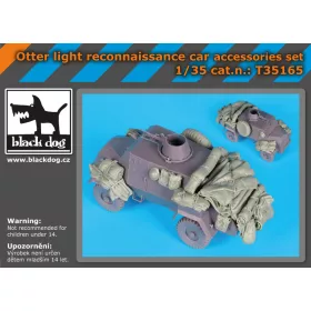   Black Dog T35165 Otter light reconnaissance car accessories set for IBG Models makett dioráma kiegészítő (1/35)