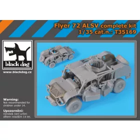   Black Dog T35169 Flyer 72 ALSV complete kit makett dioráma kiegészítő (1/35)