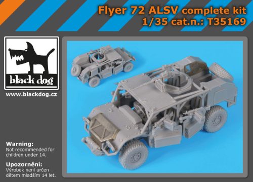 Black Dog T35169 Flyer 72 ALSV complete kit makett dioráma kiegészítő (1/35)