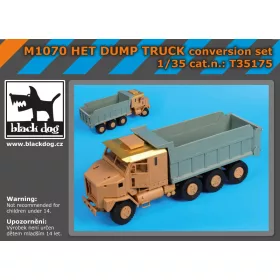   Black Dog T35175 M1070 Het Dump truck corvension set for Hobby Boss makett dioráma kiegészítő (1/35)