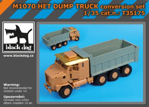 Black Dog T35175 M1070 Het Dump truck corvension set for Hobby Boss makett dioráma kiegészítő (1/35)