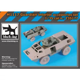   Black Dog T35177 M 1117 Guardian interier accessories set for Trumpeter makett dioráma kiegészítő (1/35)
