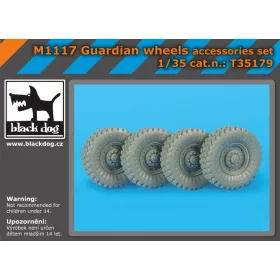   Black Dog T35179 M 1117 Guardian wheels makett dioráma kiegészítő (1/35)