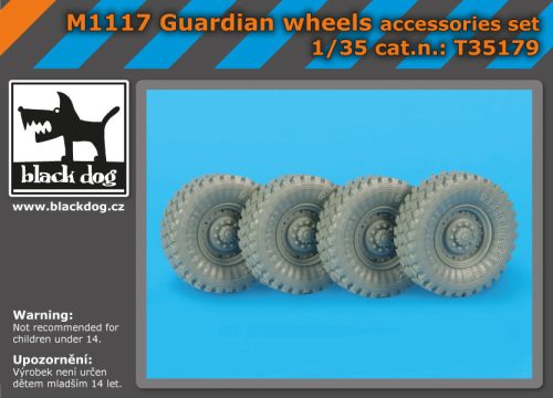 Black Dog T35179 M 1117 Guardian wheels makett dioráma kiegészítő (1/35)