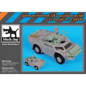   Black Dog T35187 German Fennek 1A2 accessories set for Trumpeter makett dioráma kiegészítő (1/35)