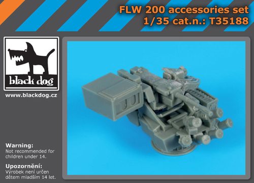 Black Dog T35188 FLW 200 accessories set makett dioráma kiegészítő (1/35)