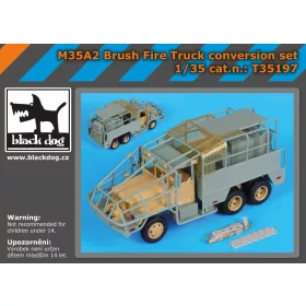   Black Dog T35197 M 35A2 Brush fire truck conversion set for AFV makett dioráma kiegészítő (1/35)