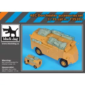   Black Dog T35202 AEC Dorchester accessories set for AFV makett dioráma kiegészítő (1/35)