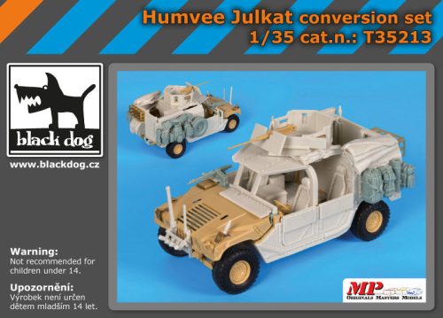 Black Dog T35213 Humvee Julkat conversion set for Tamiya makett dioráma kiegészítő (1/35)