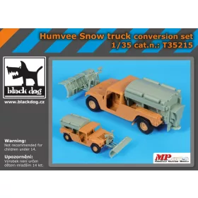   Black Dog T35215 Humvee Snow truck conversion set for Italeri makett dioráma kiegészítő (1/35)