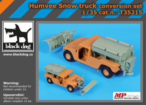 Black Dog T35215 Humvee Snow truck conversion set for Italeri makett dioráma kiegészítő (1/35)