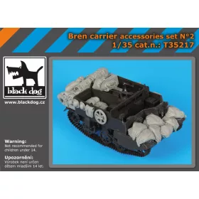   Black Dog T35217 Bren carrier accessories set for Tamiya makett dioráma kiegészítő (1/35)