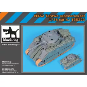   Black Dog T35223 M4A2 Tarawa accessories set for Dragon makett dioráma kiegészítő (1/35)