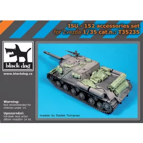   Black Dog T35235 ISU-152 accessories set for Zvezda makett dioráma kiegészítő (1/35)