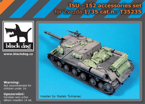 Black Dog T35235 ISU-152 accessories set for Zvezda makett dioráma kiegészítő (1/35)