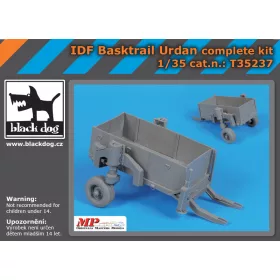   Black Dog T35237 IDF Basktrail Urdan compete kit makett dioráma kiegészítő (1/35)