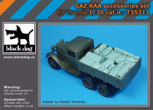 Black Dog T35311 GAZ AAA accessories set accessories set dioráma makett kiegészítő (1/35)