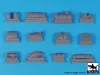 Black Dog T35312 German Flakpanzer IV Wirbelwind accessories set dioráma makett kiegészítő (1/35)