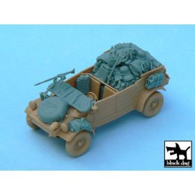   Black Dog T48033 Kübelwagen accessories set for Tamiya 32503, 26 resin parts makett dioráma kiegészítő (1/48)