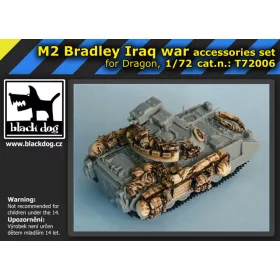  Black Dog T72006 M2 Bradley for Dragon, 16 resin parts makett dioráma kiegészítő (1/72)