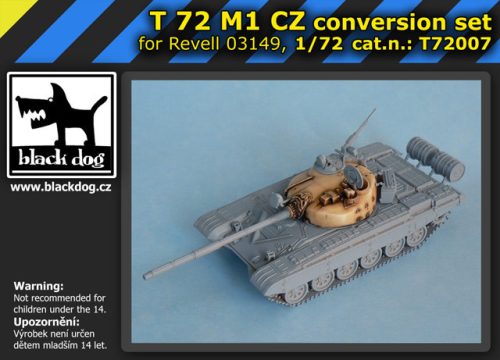 Black Dog T72007 T72 M1 CZ for Revell 03149, 1 resin part makett dioráma kiegészítő (1/72)