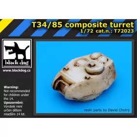   Black Dog T72023 T3485 composite turet for Dragon ,Trumpeter makett dioráma kiegészítő (1/72)