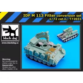   Black Dog T72031 IDF M113 Fitter conversion set for Trumpeter makett dioráma kiegészítő (1/72)