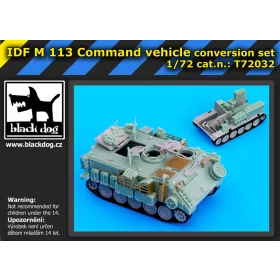   Black Dog T72032 IDF M113 Command vehicle conversion set for Trumpeter makett dioráma kiegészítő (1/72)