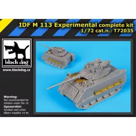   Black Dog T72035 IDF M113 Experimental complete kit makett dioráma kiegészítő (1/72)