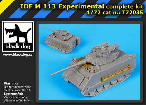 Black Dog T72035 IDF M113 Experimental complete kit makett dioráma kiegészítő (1/72)