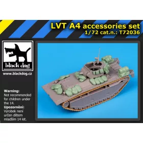   Black Dog T72036 LVT A4 accessories set for Dragon makett dioráma kiegészítő (1/72)